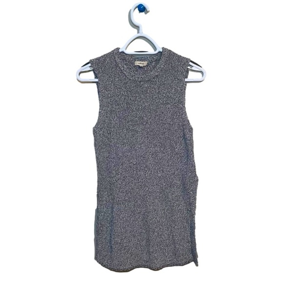 WILFRED Soft Fabric Sleeveless Mini Dress | Gray - Picture 1 of 7